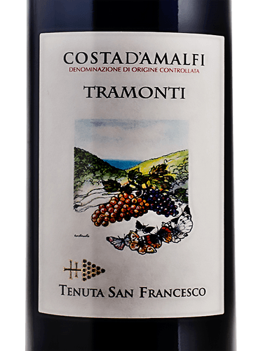 Tenuta San Francesco Tramonti Costa d'Amalfi Rosso