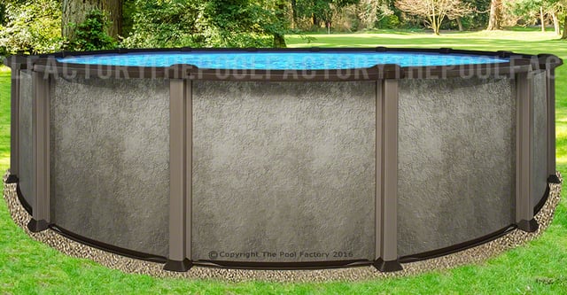30'x54" Saltwater LX Round Pool