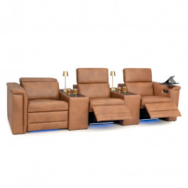 Solis FX Flip-Up Headrest Console Home Theater Seating