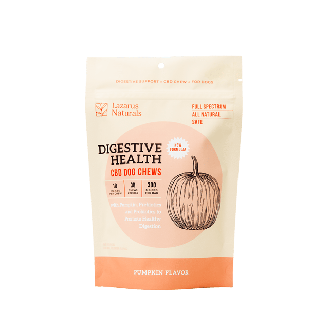 CBD DOG CHEWS, DIGESTIVE HEALTH