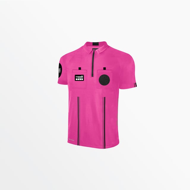 MEN'S OFFICIAL REFEREE 1/4 ZIP SHORT SLEEVE JERSEY