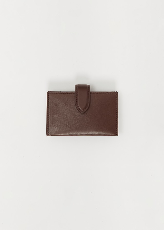 Multi Card Silk Leather Case