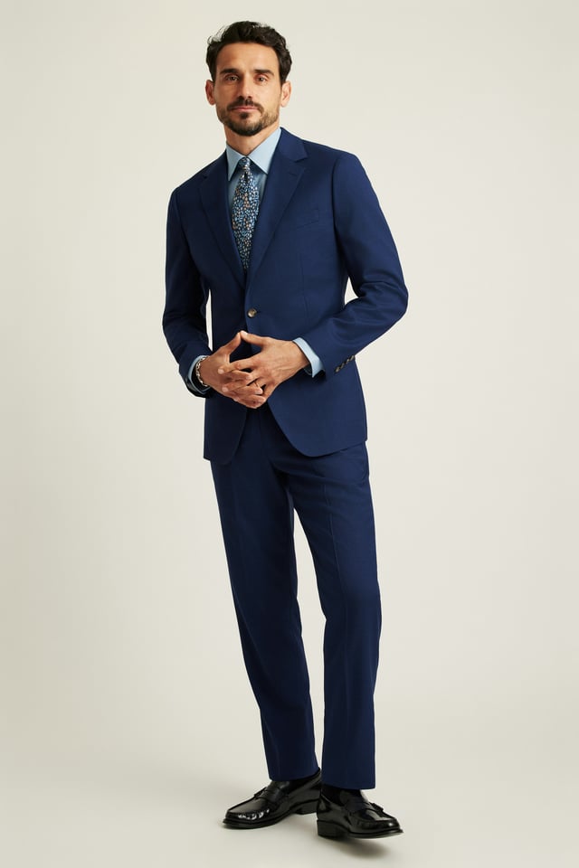 Italian Stretch Seersucker Suit