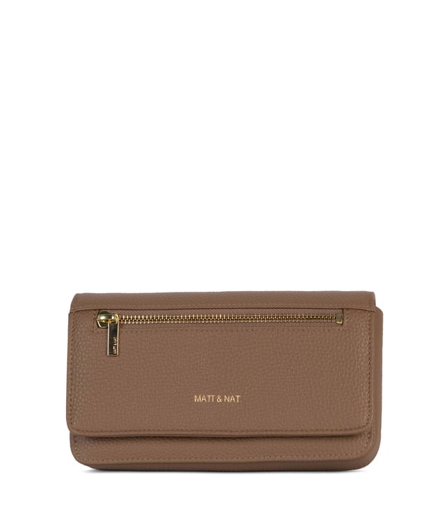 ERIN Vegan Crossbody Bag - Grain