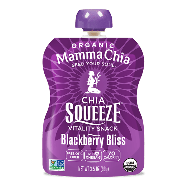 Blackberry Bliss Organic Chia Squeeze