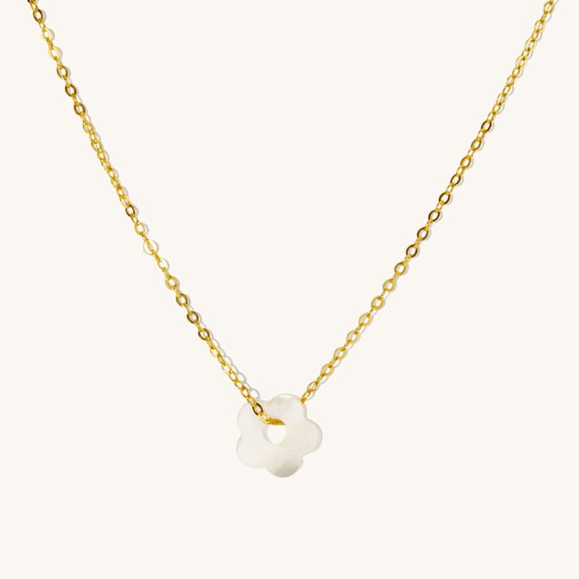 Flower Pearl Necklace
