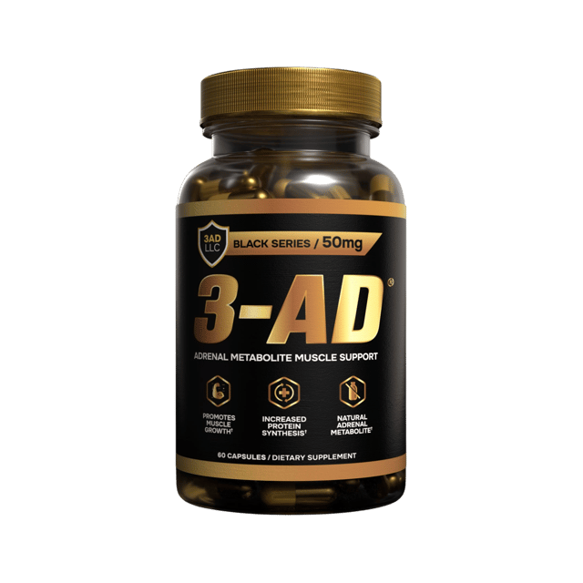 3-AD Black Series | 50mg 60ct.