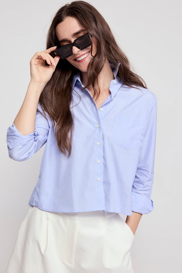 The Long Sleeve Boxy Crop