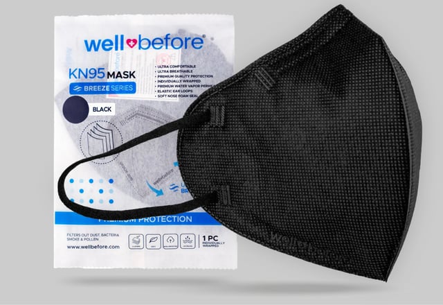 Ultra Breathable Breeze Series KN95 Mask with Soft Foam Seal