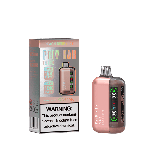 PRIV BAR Turbo Disposable Device - 15000 Puffs