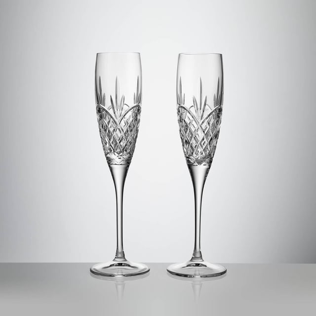 Waterford Love Forever Flute, Pair