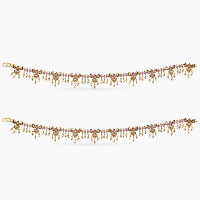 Mudita Antique Anklets
