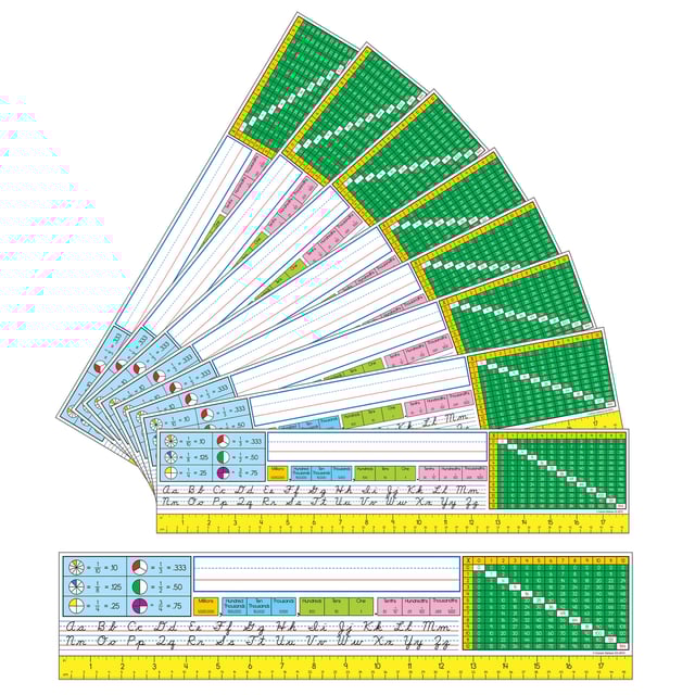 Modern Cursive: Grades 3-5 Name Plates Grade 2-5