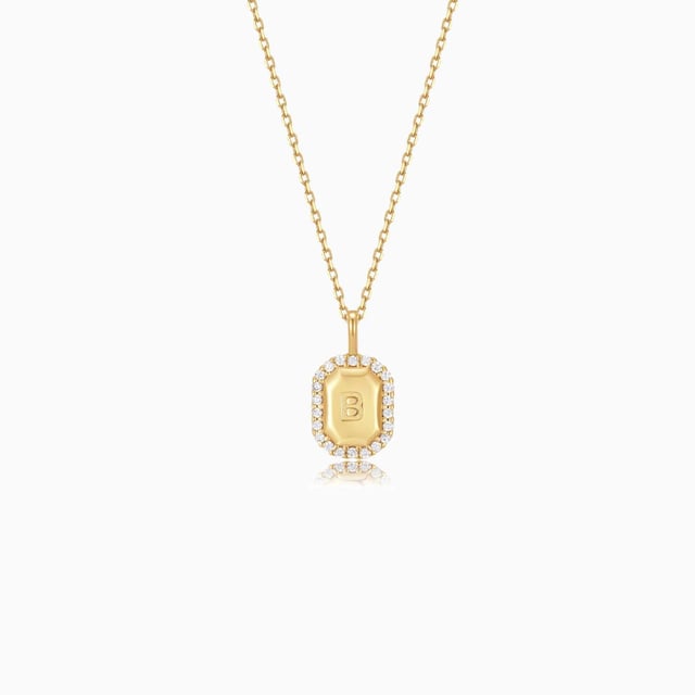 Eterna Letter Necklace