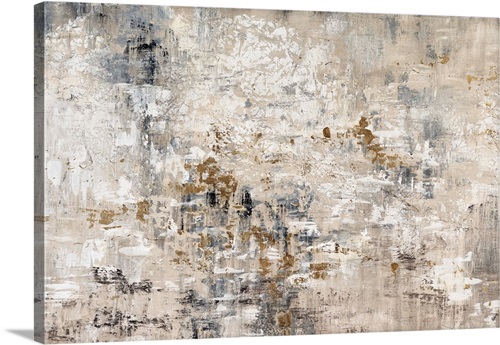 Golden Reflections Stretched Canvas Print