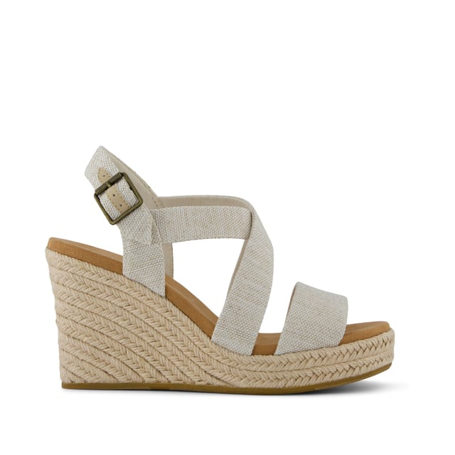 Alondra Wedge Sandal Natural Yarn Dye