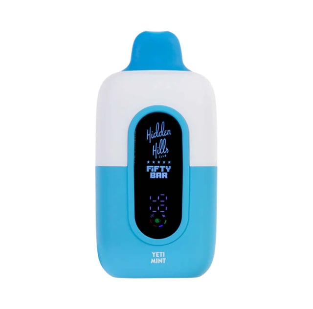 Hidden Hills & Fifty Bar-USA Made 20K Disposable Vape