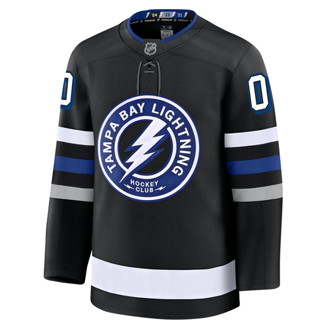 Customizable Tampa Bay Lightning 2024 Fanatics Premium Official NHL THIRD ALTERNATE Jersey