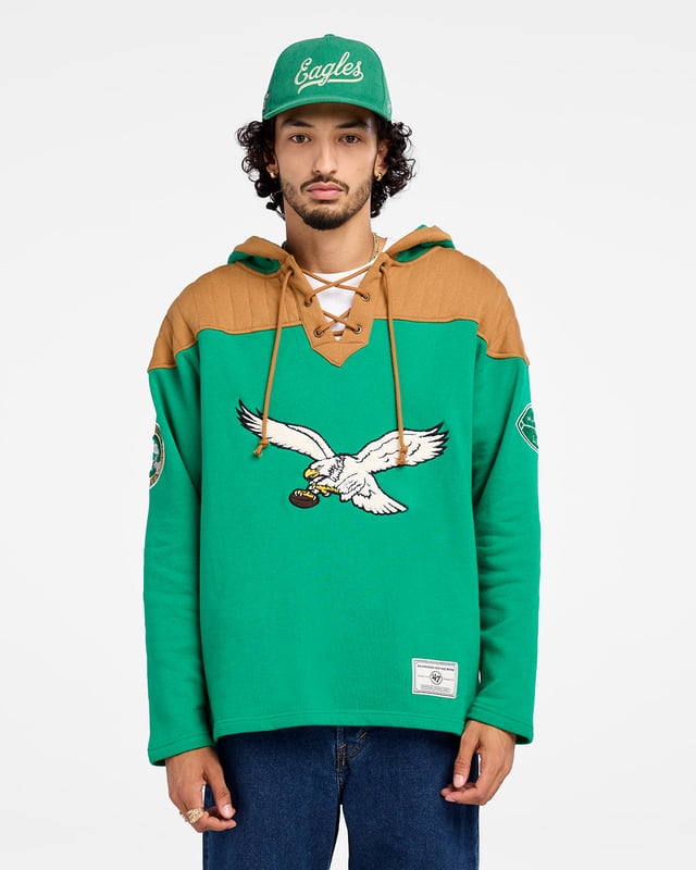 PHILADELPHIA EAGLES HISTORIC FLANNAGAN '47 WINGBACK LACER