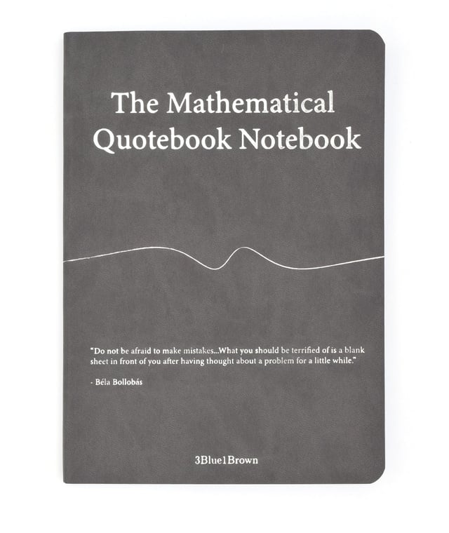 Mathematical Quotebook Notebook