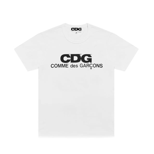 CDG - CDG Logo T-Shirt - (White)