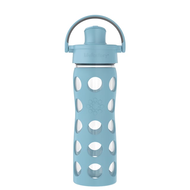 16oz Water Bottle with Silicone Sleeve and Active Cap
