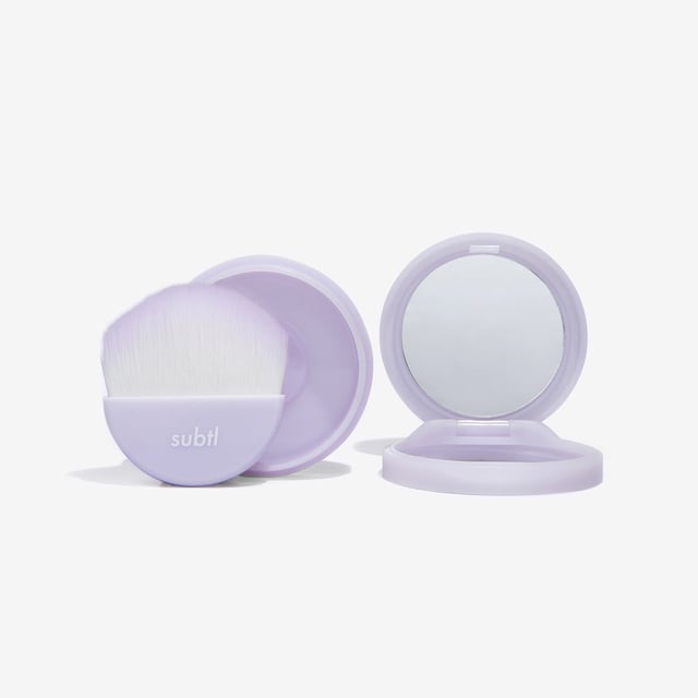 Mirror Lid, Base and Brush