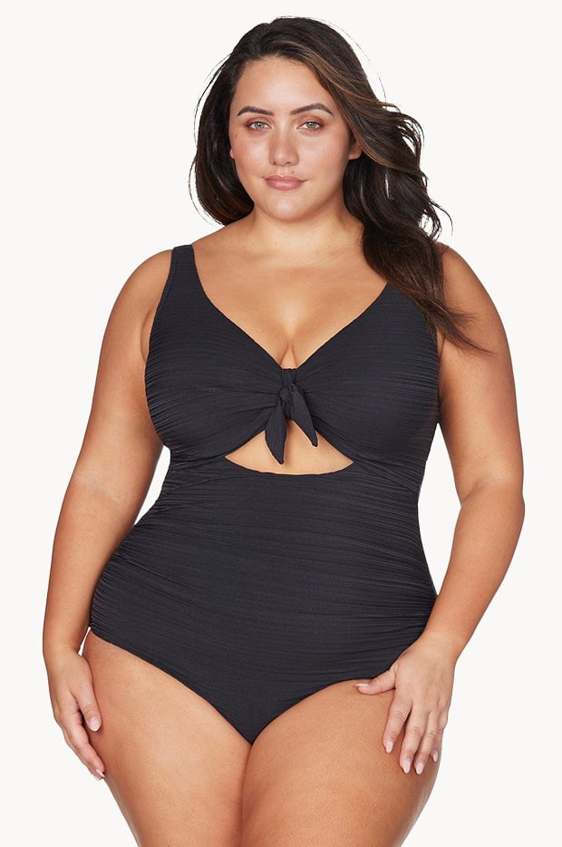 Aria Cezanne D/DD Cup Tie Front One Piece