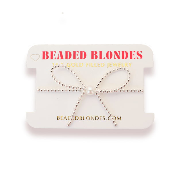 Silver Bow Bracelet