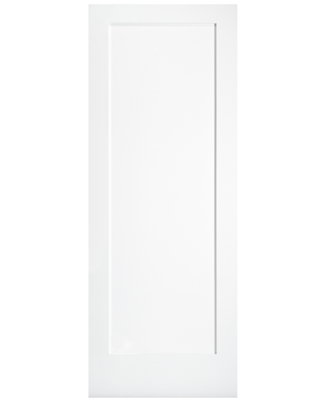 Single Panel Shaker Style Interior Door (Primed)