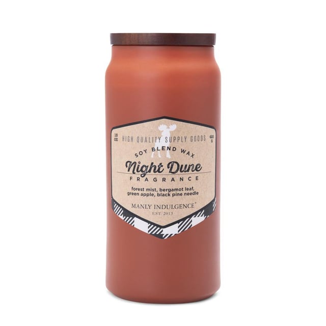 Night Dune Candle, Manly Indulgence Adventure Collection, 15 oz