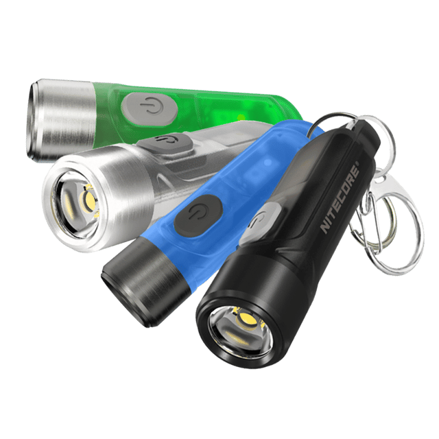 Nitecore TIKI 300 Lumen USB-C Rechargeable Keychain Flashlight