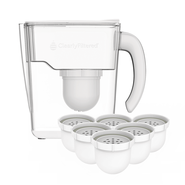 Filtered Water Pitcher + Filter 6-Pack