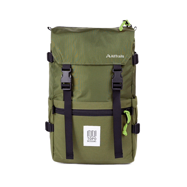 AllTrails × Topo Rover Pack - Olive