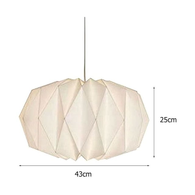 Ceiling Light Shade Creative Origami Pendant Lampshade Lamp Home Decoration - Design D