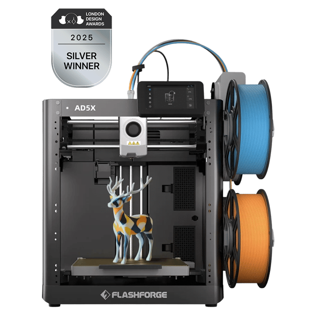 Flashforge AD5X – Multicolor 3D Printer for High-Speed, Full-Color Printing