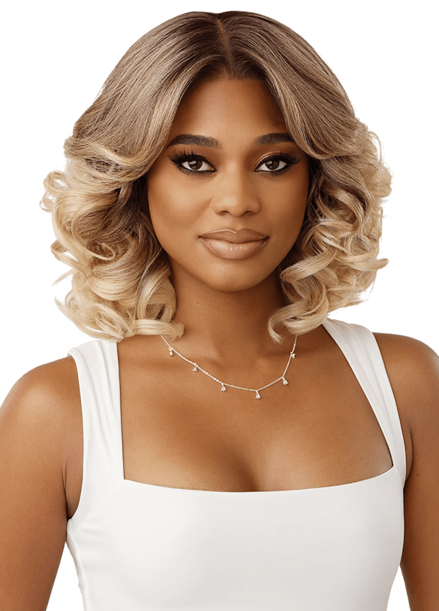Outre Perfect Hairline 360 Frontal Lace 13"x 6" HD Transparent Lace Front Wig Abigail QLPHLABI