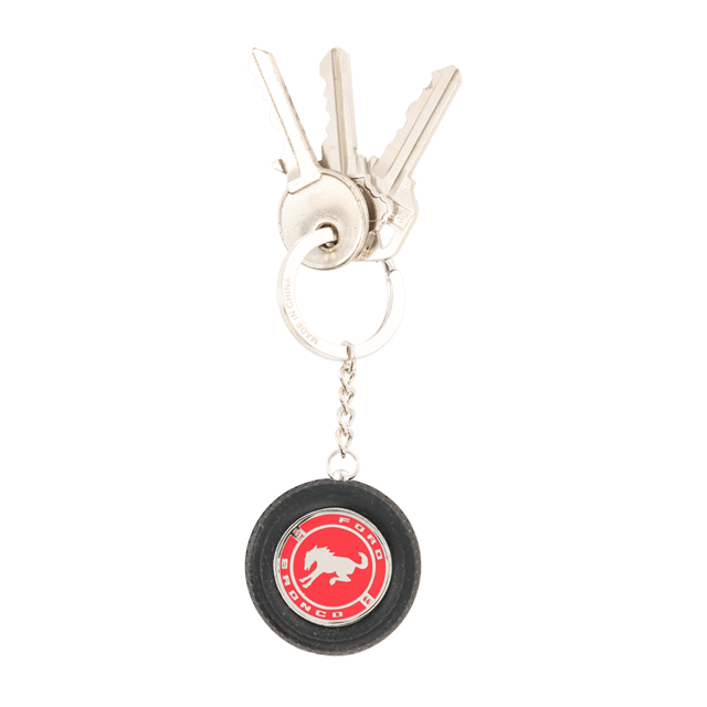Ford Bronco 60th Anniversary Tire Keychain
