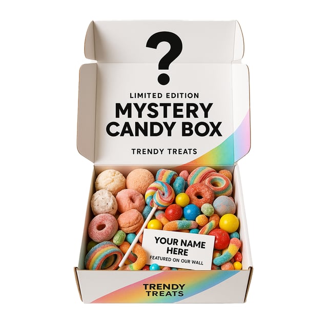 Limited Edition Mystery Candy Box (Social Media Packaged)