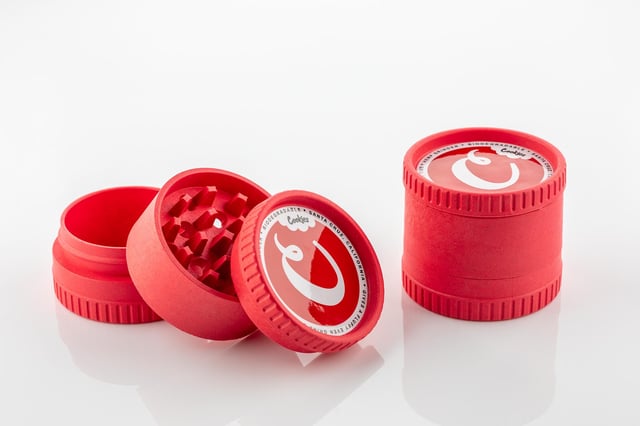 Hemp 3 Piece "Cookies" Herb Grinders
