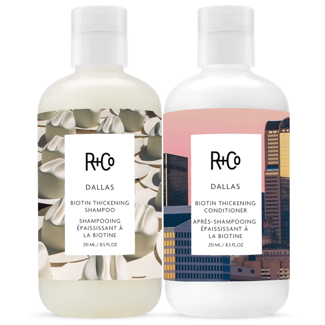 DALLAS Biotin Thickening Shampoo + Conditioner Set
