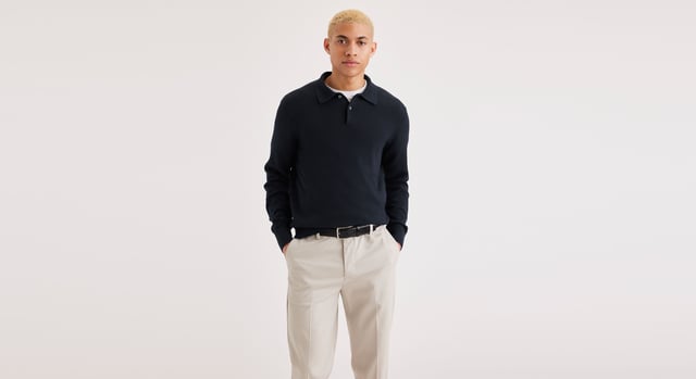 Polo Sweater, Regular Fit