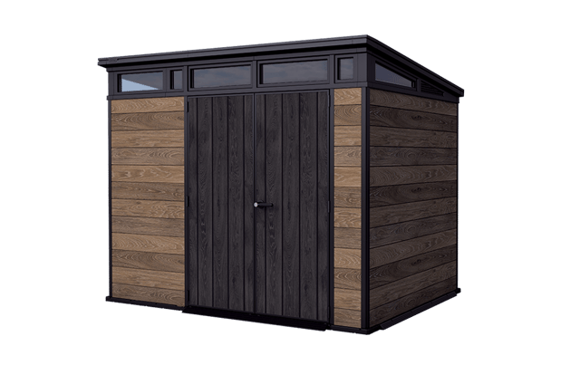 Caseta de exterior Signature Walnut 9x7 - 279x218x226 cm y 6,1 m2 - Marrón 