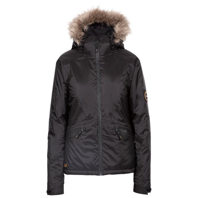 Trespass DLX Womens Ski Jacket with Recco Meredith Black L
