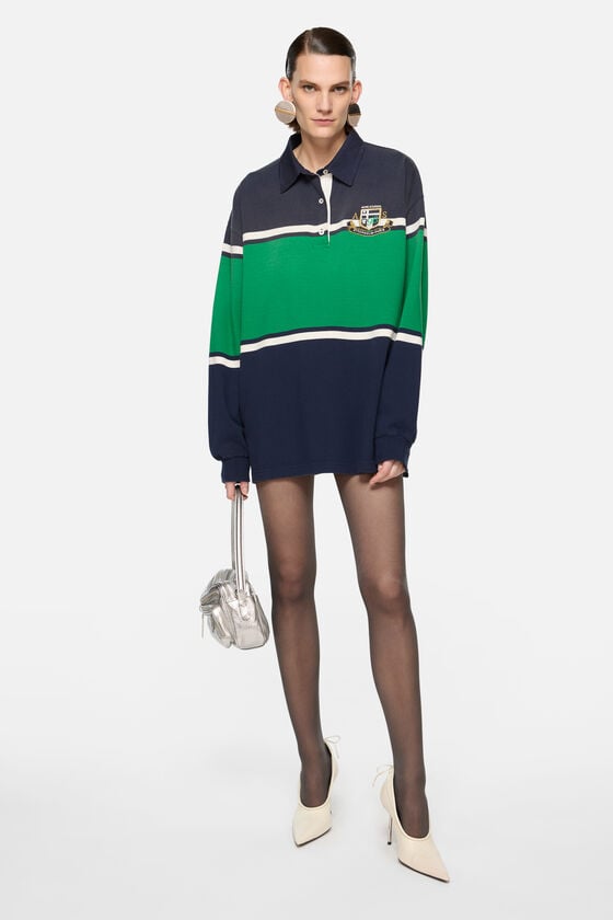 Polo sweater dress