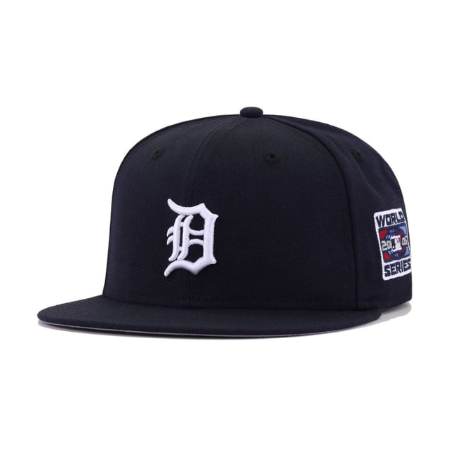 Detroit Tigers Navy 2006 World Series Cooperstown New Era 59Fifty Fitted