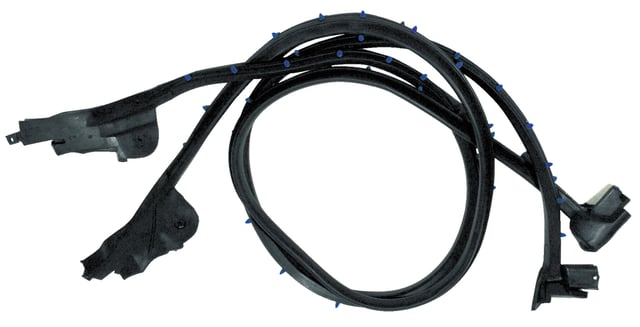 C4 1984-1989 Corvette Weatherstrip - Door Mains - CA
