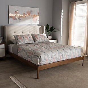 Brooklyn King Midcentury Modern Platform Bed