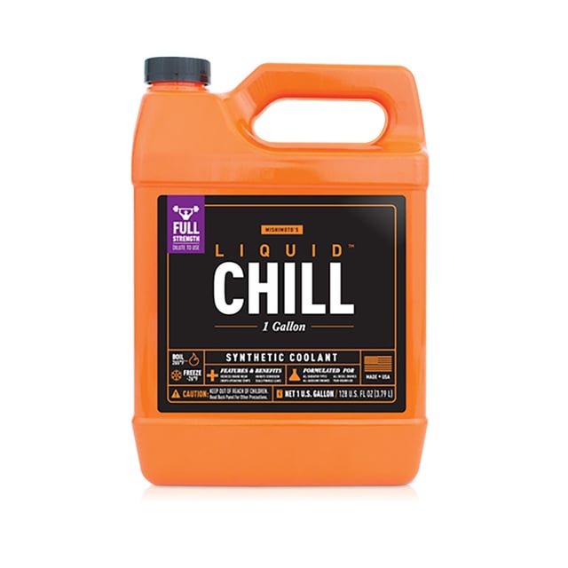 Mishimoto Liquid Chill® Synthetic Engine Coolant, Full Strength 1 Gallon