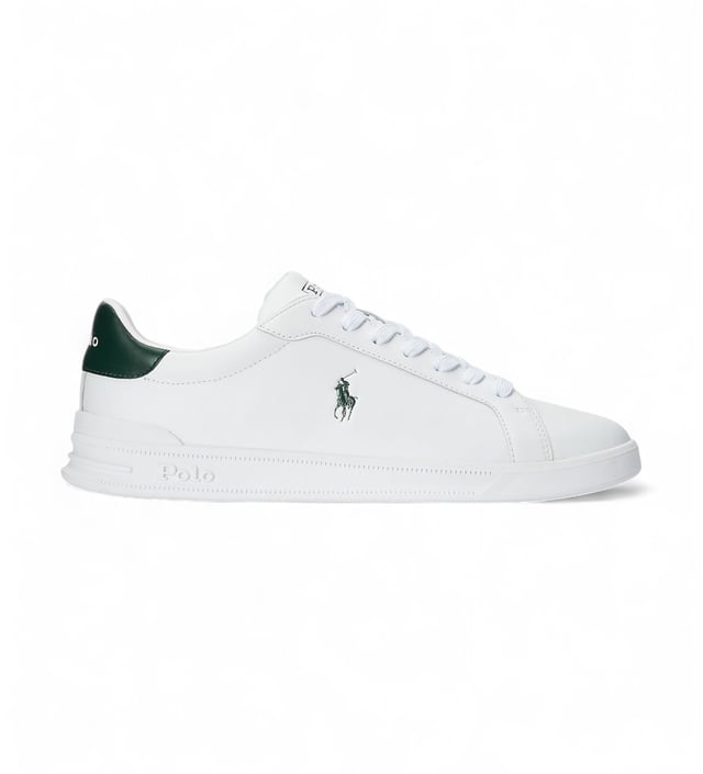 Heritage Court II sapatos de couro branco